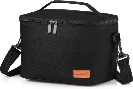 Koeltas, small, opvouwbaar, thermotas voor het werk, man, vrouwen, lunchtas, picknicktas, isolatietas, camping, irritant, barbecue, melk, ontbijt, drenken, verstelbare schouderriem van Merkloos