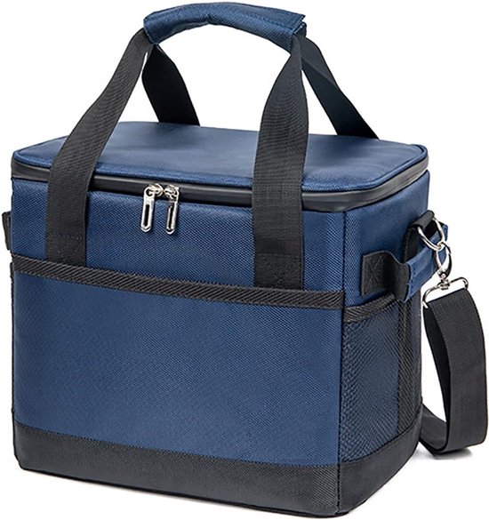 Koeltas van 10 liter, met afneembare standaard en bodemplaat, lunchtas, picknicktas voor camping, strand, vissen, outdoor van Merkloos