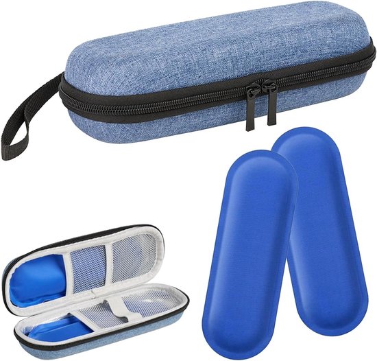 Koeltas voor Diabetes Medicijnen - Draagbare Geïsoleerde Tas met Ice Packs - Diabetici Accessoires - Insuline Pen Houder van Merkloos