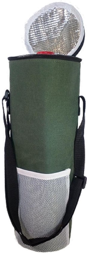 Koeltas voor fles tot 1,5 liter -  Sac isotherme pour bouteille jusqu'à 1,5 litre - Racing Green van KOEL