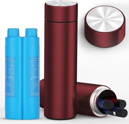 Koeltas voor insuline, houdt insuline 35 uur op 2-8 graden, ideaal voor reizen, diabetes accessoires, draagbare medicijnoplossing
