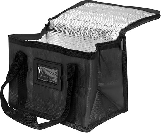 Koeltassen & Koelboxen, Opvouwbare thermische tas, Geïsoleerde tas, Picknicktas, Diepvriestas, IJszak, Lunchtas, Voor boodschappen, Picknick, Kamperen, Strand, BBQ, Reizen, Auto, 28*20*17cm van Merkloos