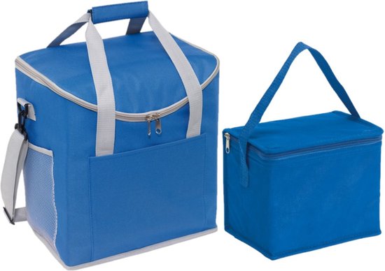 Koeltassen set blauw 27 en 4.5 liter - Koeltassen van KOEL