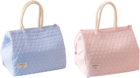 Koeltassen Set - Lunchbox Tas - Eten Vers Houden - Lekvrij Waterdicht - 8 Liter - Grijs