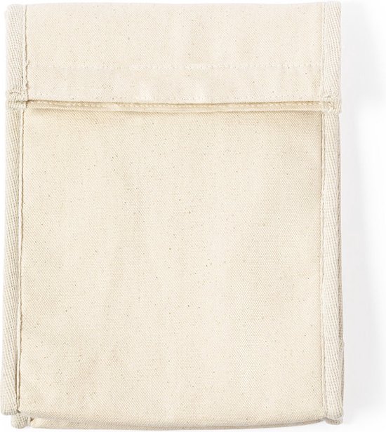 Koelzak met klittenbandsluiting - Koeltas - Lunchtas - Lunchzak - Cooler bag - Katoen van KOEL