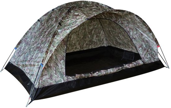 Kombat tactical ranger tent 2-persoons single skin, BTP Multicam van Kombat