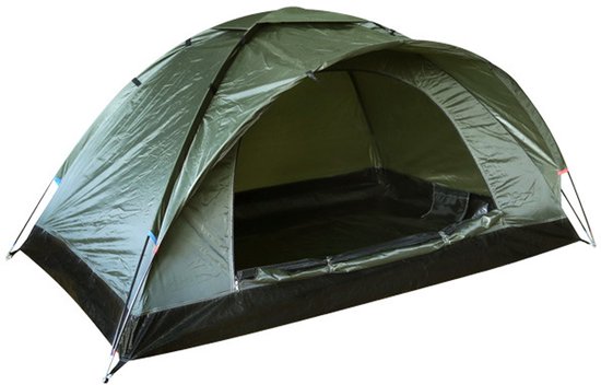 Kombat tactical ranger tent 2-persoons single skin, legergroen van Merkloos