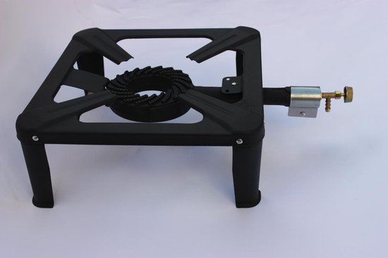 Konder Wokbrander - Campingkooktoestel - 40x40cm - 6500W van Konder