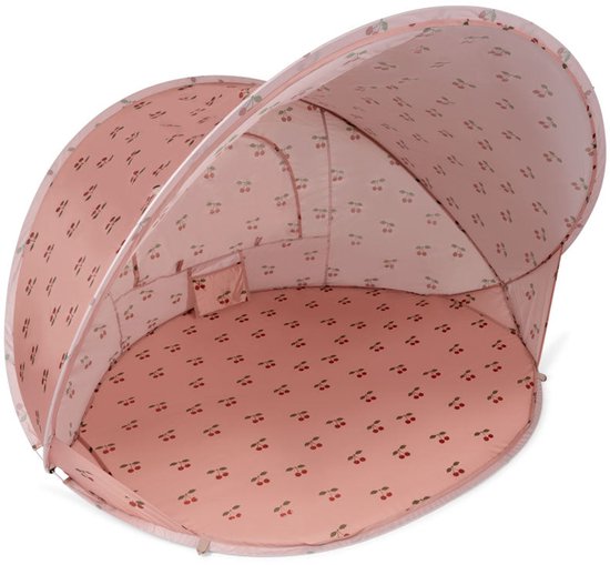 Konges Sløjd Beach Tent Pop Up Shelter - Strandtent - Tent - Anti UV - Ma Grande Cerise Blush van Konges Slojd
