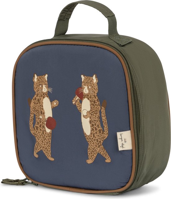 Konges Sløjd Nush Lunchtas thermisch gelijnd - Lunchrugzak - Olivine van Konges Sløjd