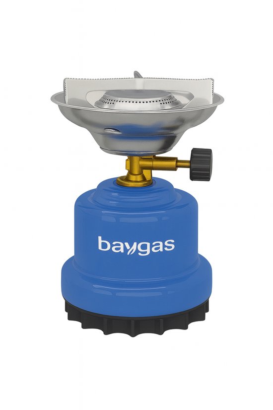 Kooktoestel gas - Baygas - camping gasbrander 1 pits van Merkloos