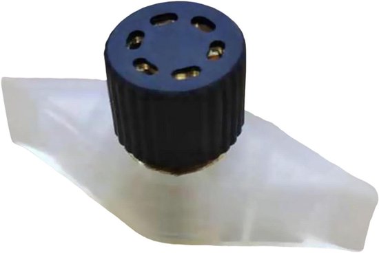 Koperen Luchtpijp - Ventiel Adapter - Opblaasbare Producten - Goede Luchtdichtheid - 65 x 3055 mm - Wit