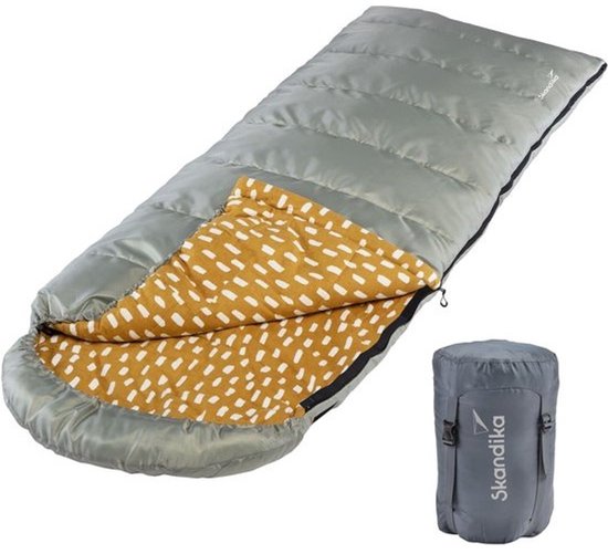 Koppelbare luxe slaapzak - 3 seizoenen - tot -20 °C - voor outdoor kamperen