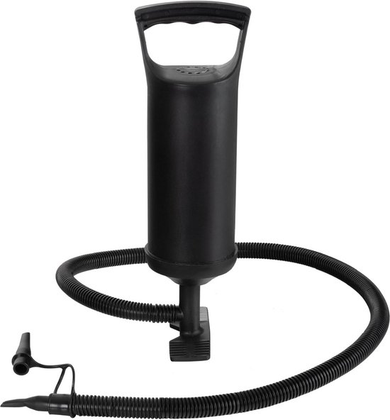 Krachtige Luchtpomp met Dubbele Werking en 2 Mondstukken voor Opblaasartikelen van Merkloos