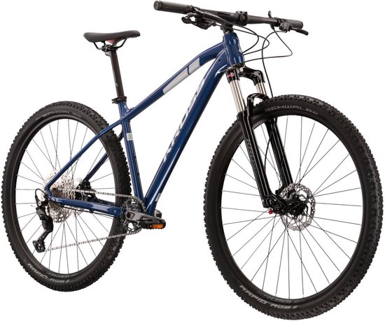 Kross Level 5.0 MTB - 29 inch XL frame - hardtail mountainbike - BLUE SILVER GLOSS van Kross