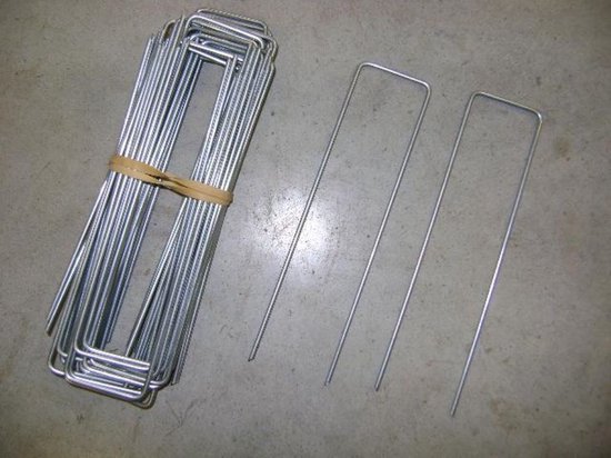 kunstgraspennen, gronddoekpennen, gronddoekpennen, antiworteldoek pennen, 10 st , 20 x 5 x 20 cm van Cellfast