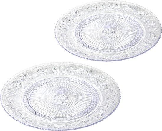 Kunststof borden - set 16x stuks - ontbijt/gebaksbordjes en dinerborden - 18 en 25 cm van $