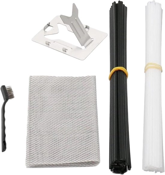 Kunststof Las Set - Reparatieset Bumpers - Kunststof Repareren - TPO en PP Staven - 5 Delig - Diverse Kleuren