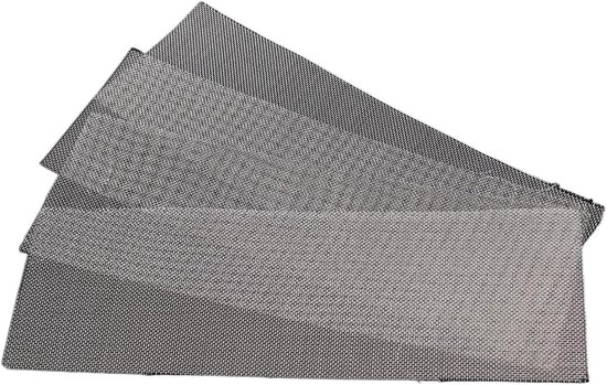 Kunststof lasapparaat gaas - Reparatienet RVS - Kunststof reparatie - Corrosiebestendig - 50 stuks - Zilver