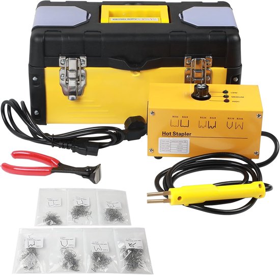 Kunststof Lasapparaat - Reparatieset Plastic - Auto Bumpers Repareren - 3 standen verwarming - 40 x 19 x 19 cm