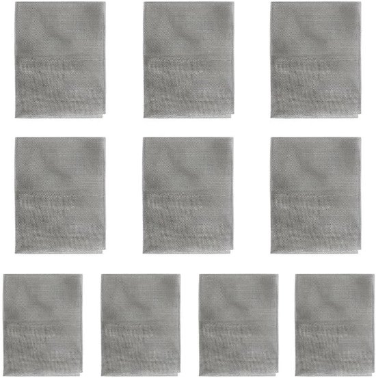 Kunststof Lassen - Reparatiedraad - Kunststof Reparatie - Versterkt Draadscherm - 10 Stuks - Grijs