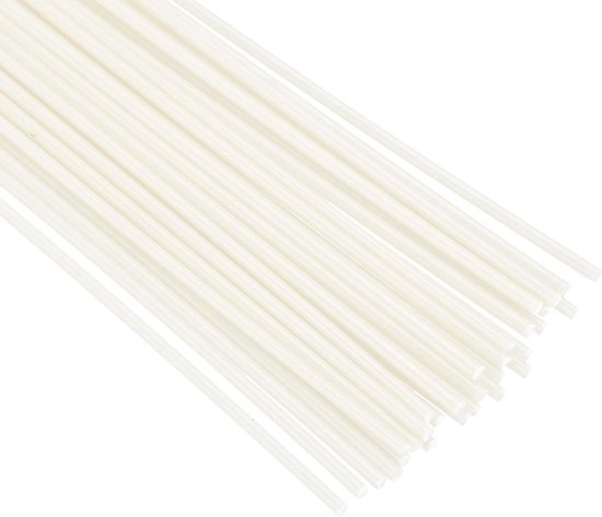 Kunststof Lasstaven - ABS Strips - Kunststof Reparatie - Goede Lasbaarheid - 50 stuks - Lichtgeel