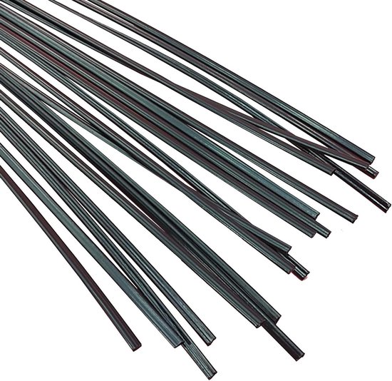 Kunststof Lasstaven - Plastic Lasstrips - Onderdelen Repareren - Hoge Slagvastheid - 50 Stuks - Zwart
