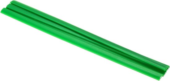 Kunststof lasstaven - Plastic reparatiestaven - Kunststof repareren - Snelle werkviscositeit - 5 stuks 9.5mm x 250mm - Groen van Merkloos
