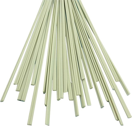 Kunststof lasstaven - PP materiaal - Kunststof reparaties - Zuivere materialen - 1 kg - Beige