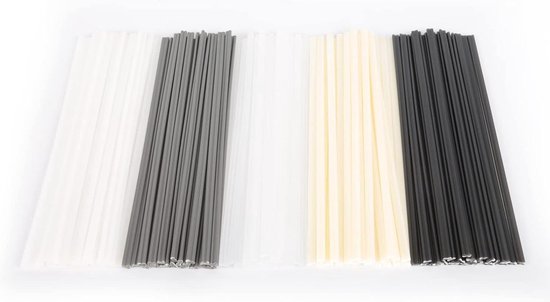 Kunststof Lasstaven - Reparatielassen Staven - Autobumper Reparatie - Hoge Slijtvastheid - 20 Stuks - Multicolor