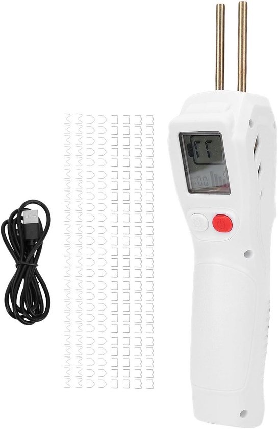 Kunststoflasmachine - Reparatieset - Kunststof Repareren - Draadloos en Oplaadbaar - 200 Stuks - Zwart