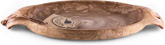 KUPILKA 44 Groot bord Bruin