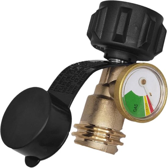 KZQ Propaan Tankmeter Lekdetector Drukmeter Voor 12 5 Kg Cilinders Geschikt Voor Bbq Camping Camper En Patioverwarming