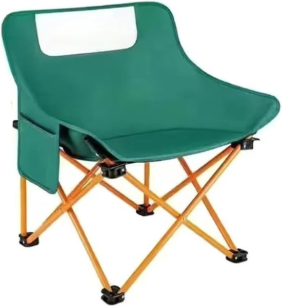 KZQ Robuuste Opvouwbare Stoel Met Draagtas Extra Groot Volledig Gevoerd Verstelbaar 60x45x68 Cm Zeer Sterk Voor Kamperen Wandelen En Picknicken