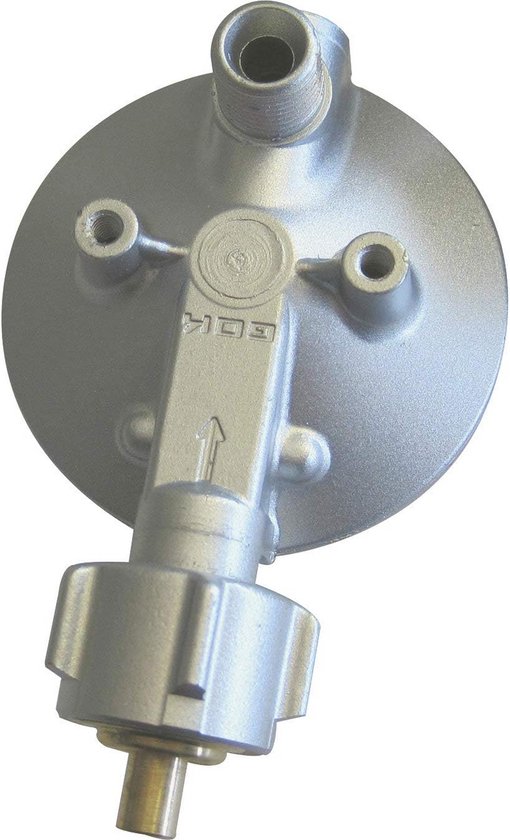 L-vormige 30 Mbar Gasdrukregelaar met Veiligheidsklep voor Kolfinstallaties van Merkloos