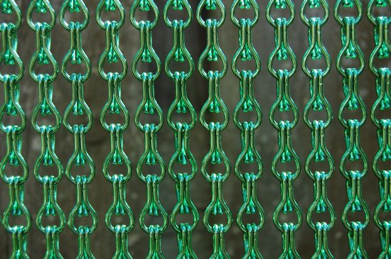 La Tenda Deurgordijn Kettinggordijn Alusax 5 100x230cm van La Tenda