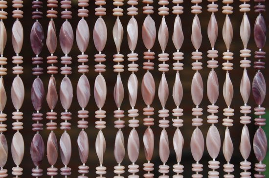 La Tenda Deurgordijn Kralengordijn Genoa 1 100x230cm bruin