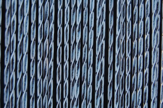 La Tenda Deurgordijn Vliegengordijn Ascona 2 100x250cm zwart