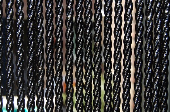 La Tenda Deurgordijn Vliegengordijn Bellano 1 100x250cm zwart