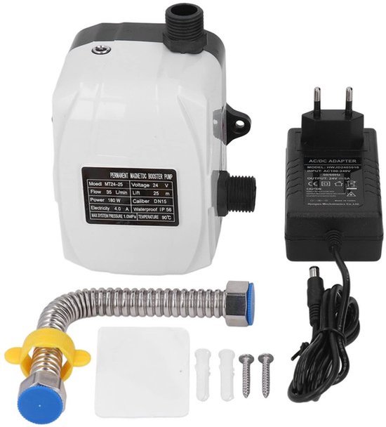 Laagdruk pressure booster pomp 180w slim start-stop Allecto
