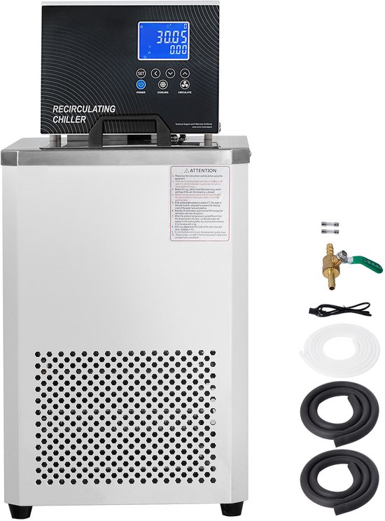Laboratoriumcirculatiekoeler 6l 900w met Temperatuurbereik -20℃ Tot 100°C