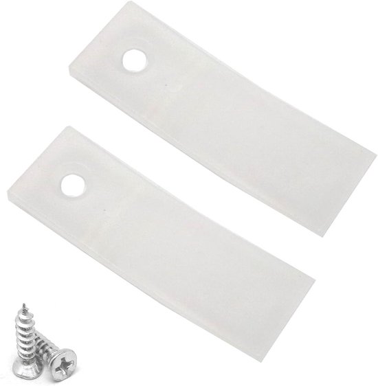 Lade Bodem Reparatie - Lade Stabilisator - Meubels Repareren - Zelfklevend - 50mm - Wit van Merkloos