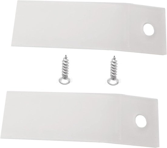 Lade Bodem Reparatie - Lade Stabilisatoren - Meubels Repareren - Zelfklevend - 50 Stuks - Wit van Merkloos