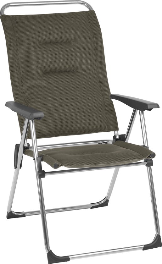 Lafuma Alu Cham Air Comfort - Campingstoel - Verstelbaar - Inklapbaar - Taupe