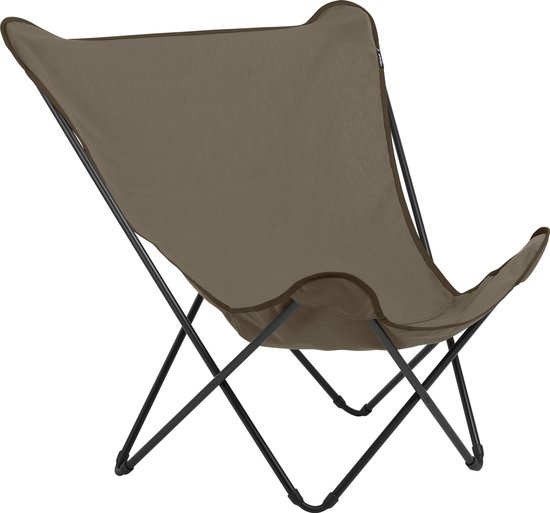 Lafuma Pop Up XL - Vlinderstoel - Inklapbaar - Grès/Taupe van Lafuma.