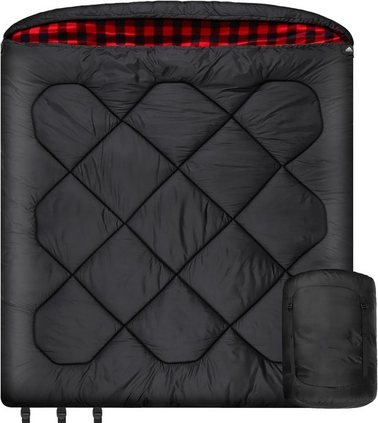 Lakenzak 2 Persoons - Waterbestendig - 230 x 155 cm - Warm en Comfortabel - Voor Kamperen