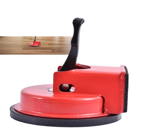 Laminaat Reparatiegereedschap - Vloer Fixer - Vloeren Repareren - Zuiggreep Technologie - 11.8 cm - Rood