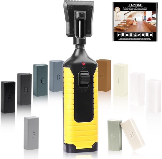 Laminaat Reparatieset - Laminaatvuller - Vuller - Stiften Set - reparatie van Merkloos