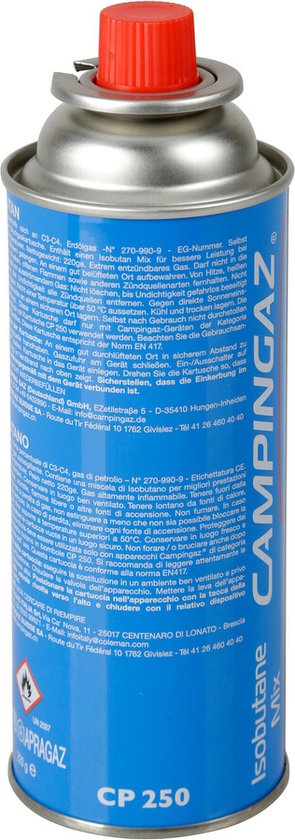 Lampa Gasflessen Butaan Gas - 220 Gram - Kookstel Gasfles - Supergoed van Merkloos