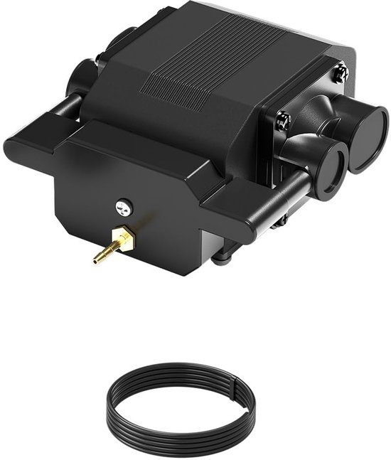 Laser Air Assist voor Ray5 20 W – bevat AC-luchtpomp (230 V) en slang voor optimaal lasersnijden en graveren